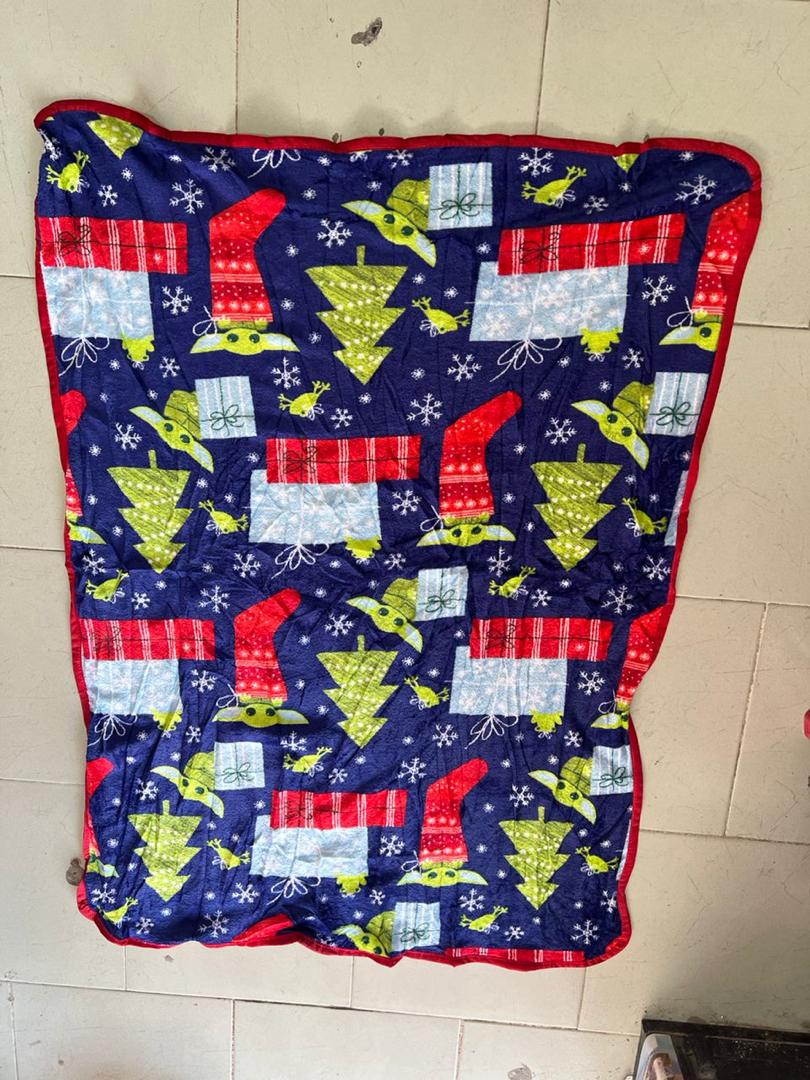 پتو نوزاد طرح کریسمس آدم فضایی 👽