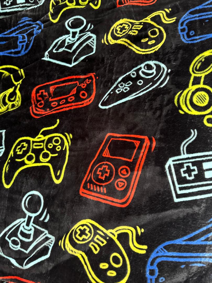 پتو ژله ای یک نفره طرح دسته پلستیشن 🎮