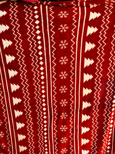 پتو ژله ای یک نفره طرح کریسمس