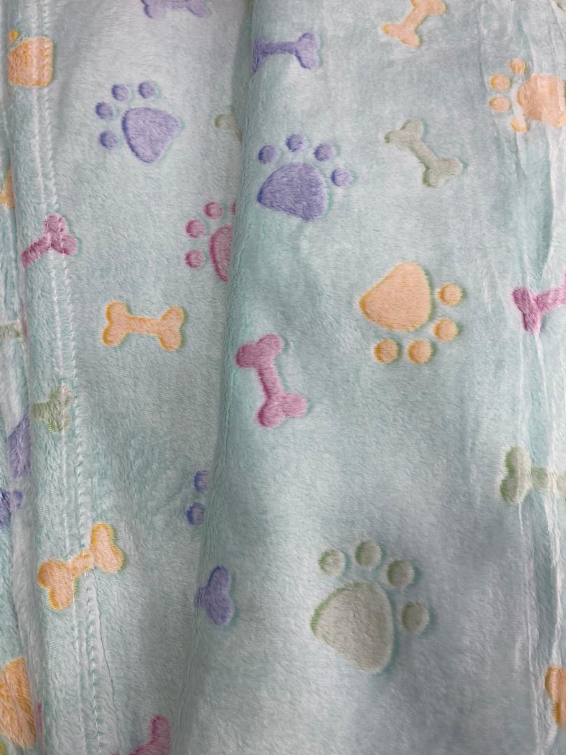 پتو ژله ای یک نفره طرح رد پا گرم بالا