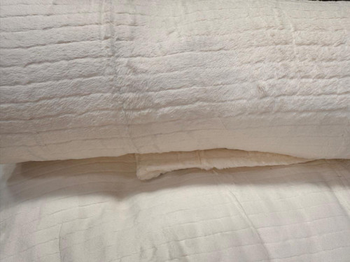 پتو ژله ای یک نفره طرح ساده سفیدگرم بالا