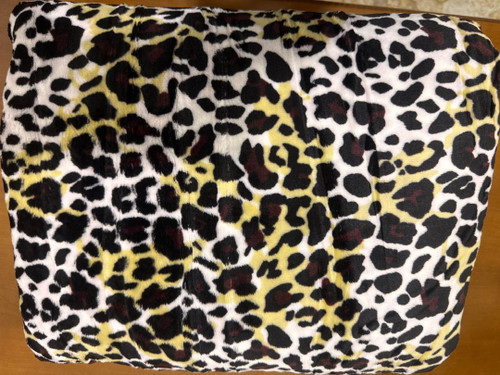 پتو ژله ای طرح پوست حیوانی پلنگی