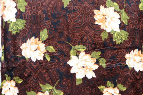 پتو ژله ای یک نفره گلدار