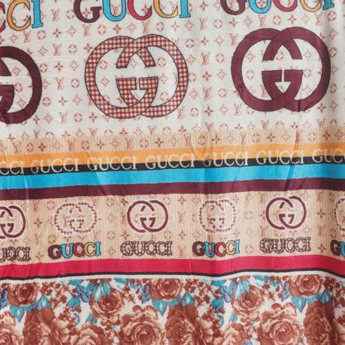 پتو مسافرتی دونفره گرم بالا طرح گوچی