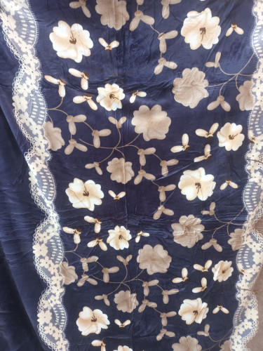 پتو مسافرتی دونفره گرم بالا گلدار