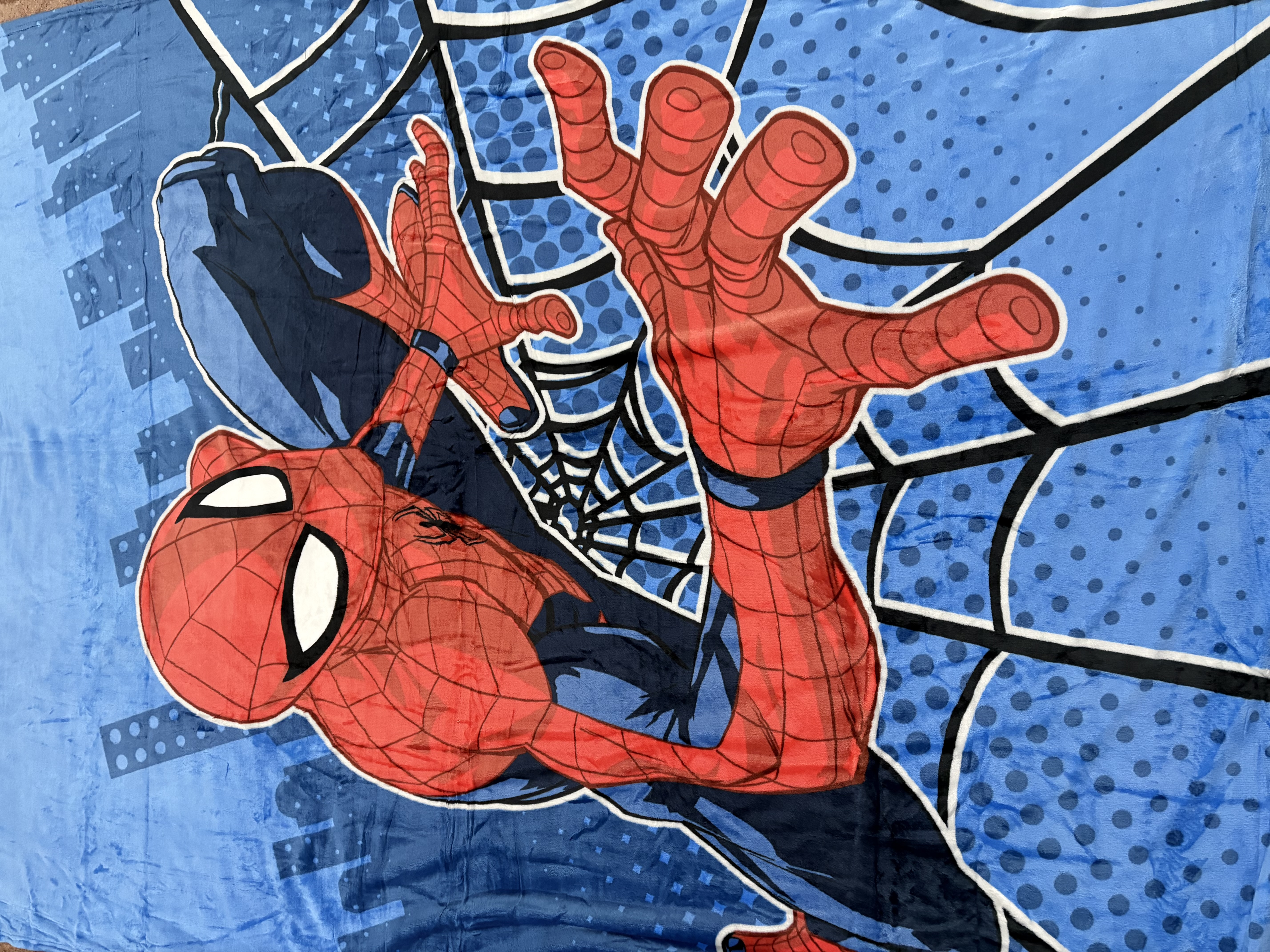 پتو ژله ای یک نفره گرم بالا مردعنکبوتی 🕷