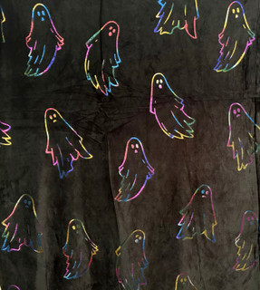 پتو نقره کوب یک نفره طرح روح 👻