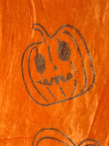پتو نقره کوب طرح کدو هالووین 🎃